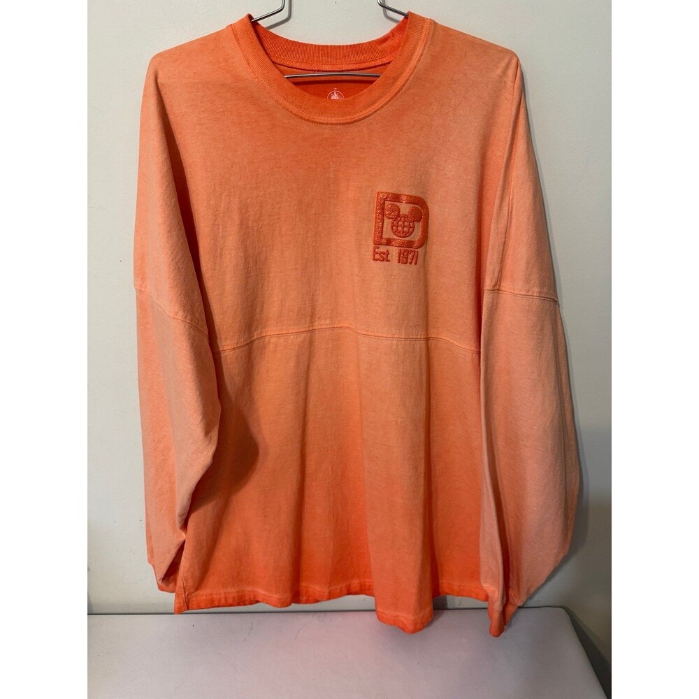 WALT DISNEY WORLD  SPIRIT JERSEY ORANGE OMBRÉ MEDIUM NWOT